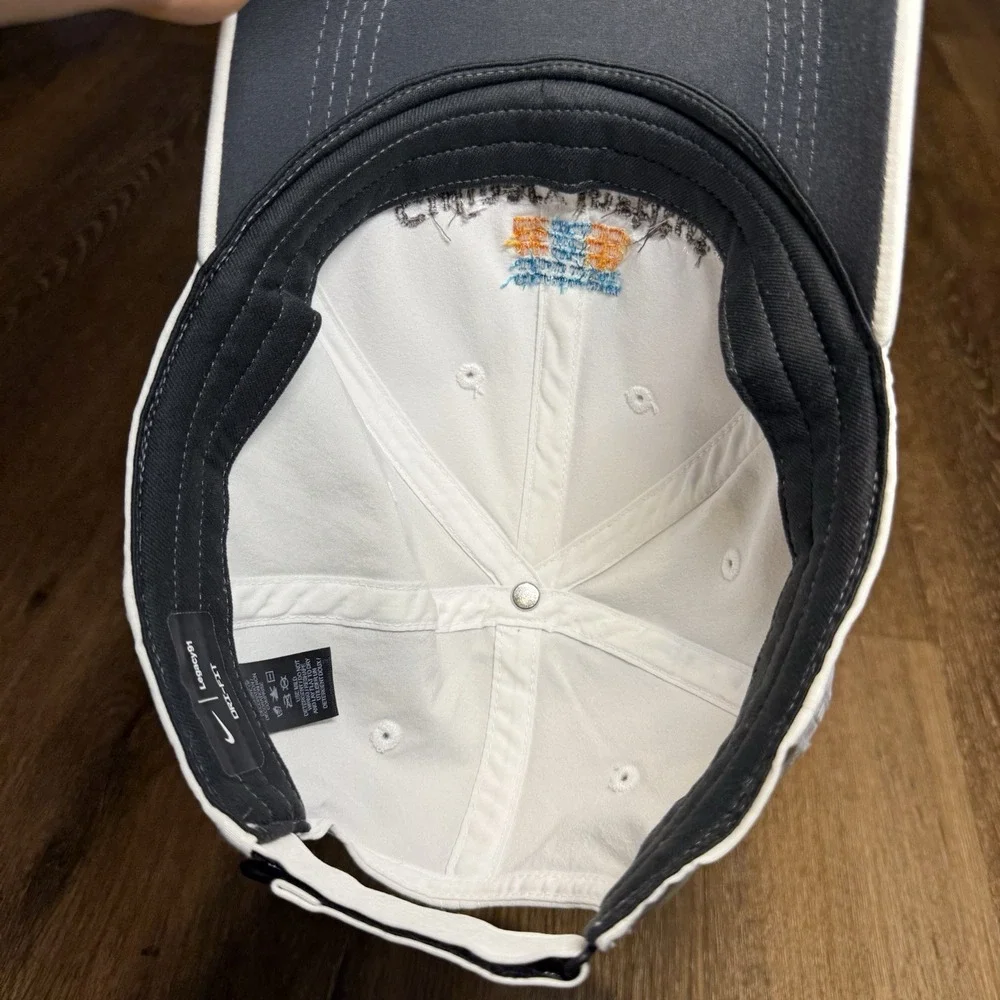 Nike Culinary‎ Institute The South Hat White Black Dri Fit Legacy91 Running Gym